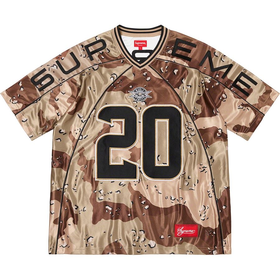 美品　supreme 20AW Paneled Football Jersey Supreme Paneled Jersey (FW20) - $118