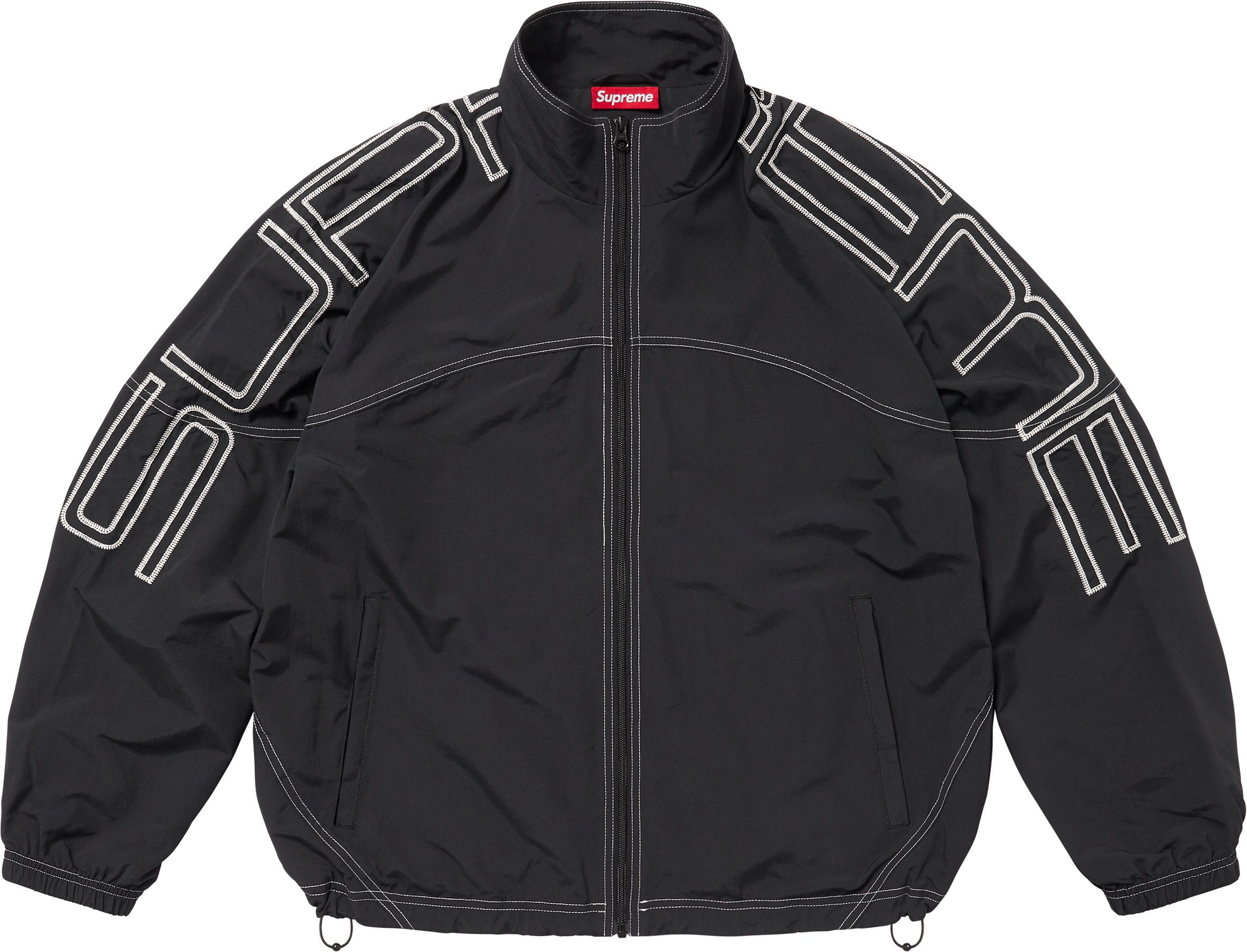 SUPREME ナイロンジャケット arch track M ブラック Supreme - Arc Track Jacket - ParkSIDER
