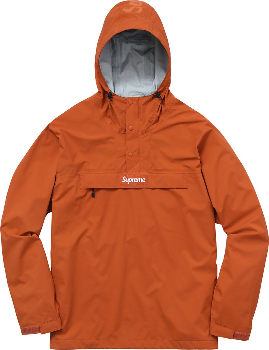 ジャケット・アウター Supreme 17SS TAPED SEAM ANORAK JACKET Spring/Summer 2017 Preview – Supreme