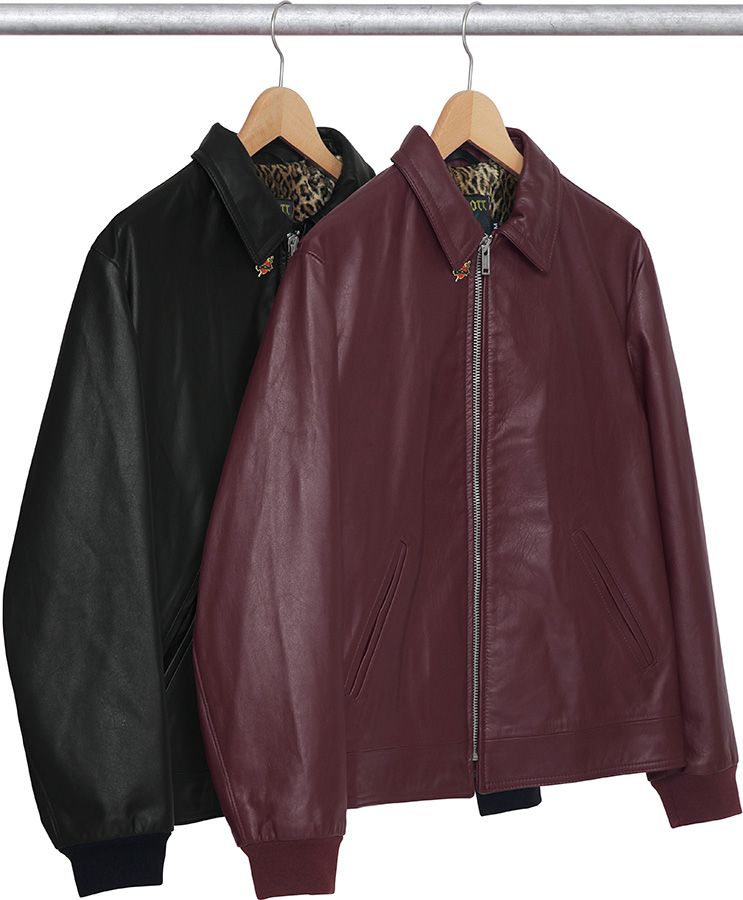 ジャケット・アウター supreme schott leather work jacket Supreme Schott Leather Work Jacket (SS22) - $698