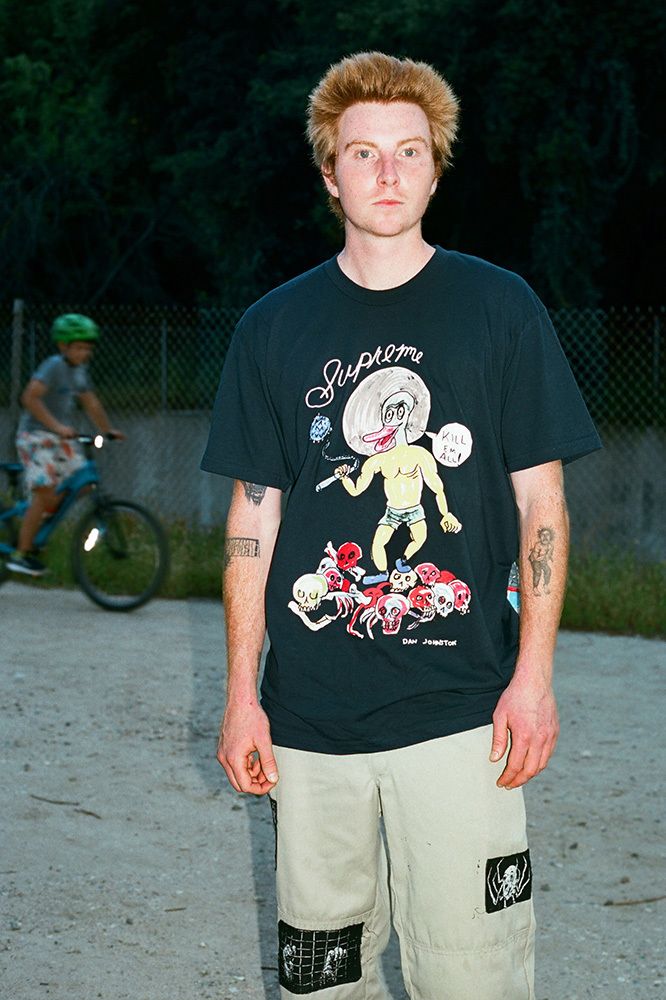 Supreme x Daniel Johnston Tシャツ Supreme Daniel Johnston Tee Black Men\u0027s - SS20 - US