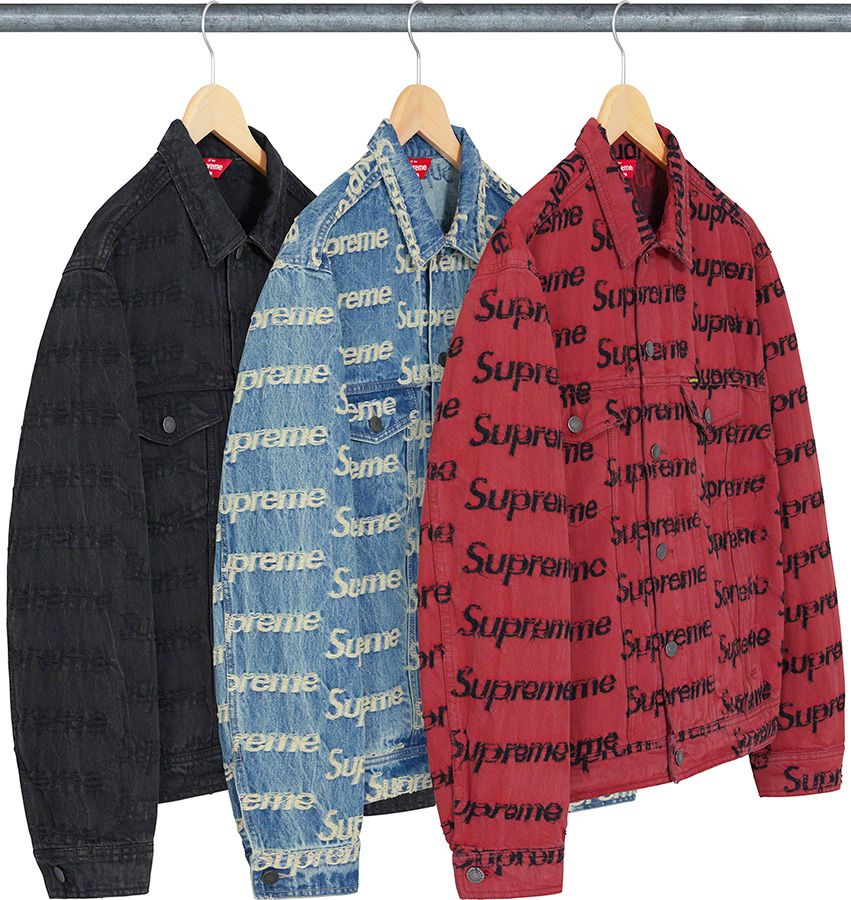 ジャケット・アウター Supreme Frayed Logos Denim TruckerJacket Spring/Summer 2021 Preview – Supreme