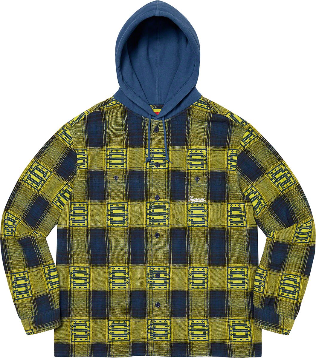 ジャケット・アウター Supreme Shadow Plaid Fleece Shirt Supreme Shadow Plaid Fleece Shirt Red