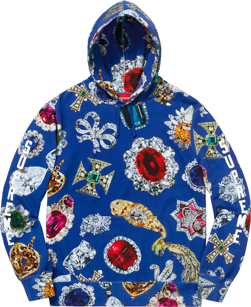 トップス SUPREME 18aw Jewels Hooded Sweatshirt Fall/Winter 2018 Preview – Supreme