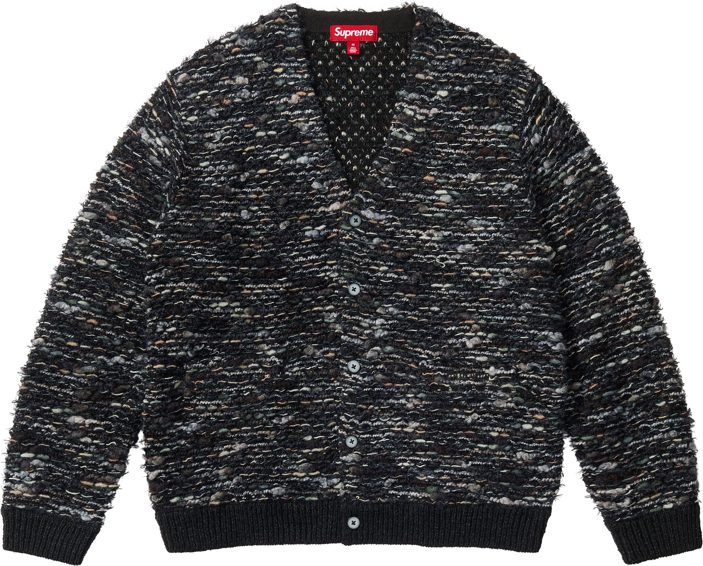 Supreme Plaid Mohair Cardigan ブラック 14aw Supreme 2-Tone Mohair Cardigan Black | eBay