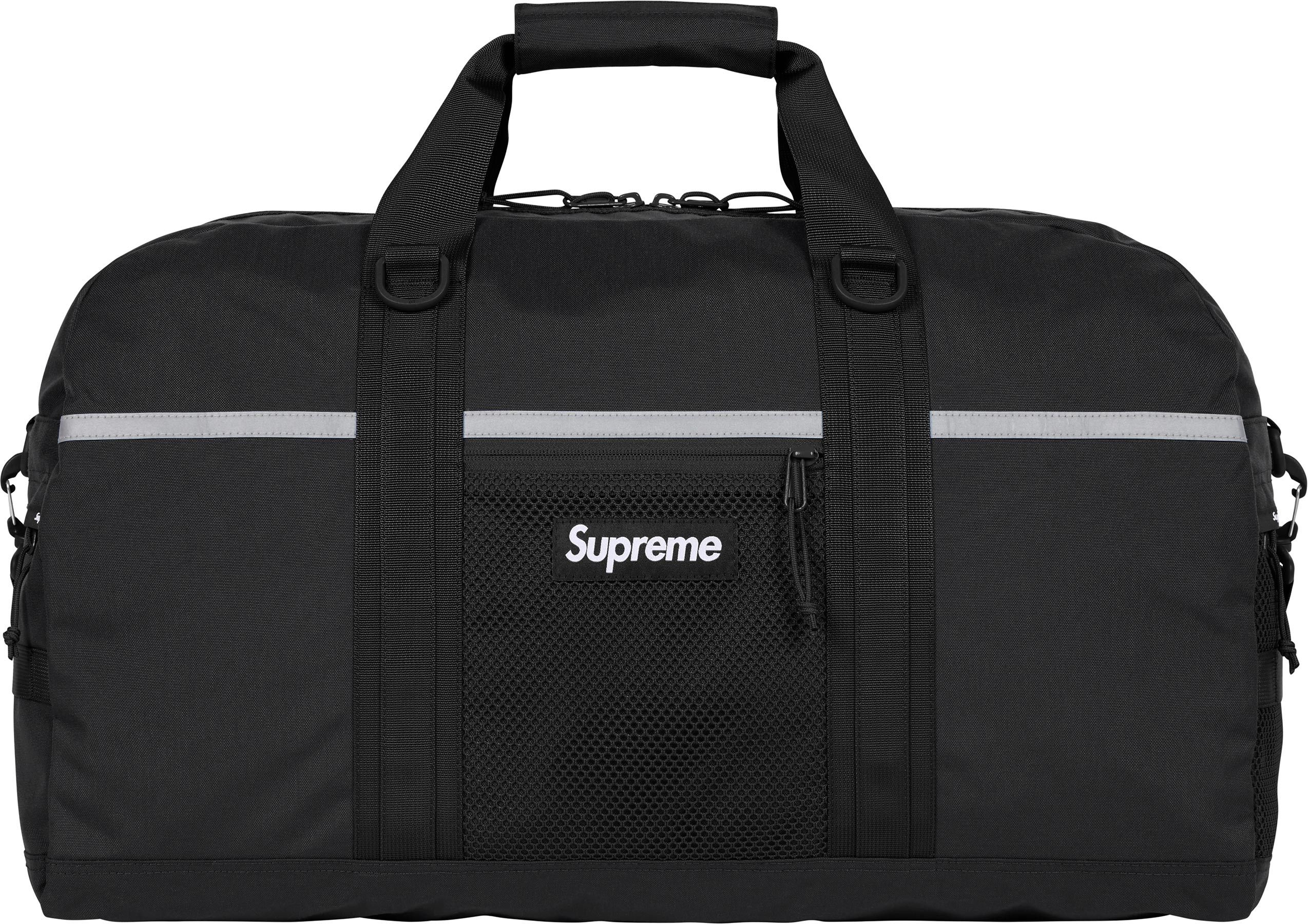 supreme 2024 FW ショルダーバッグ　ブラック Supreme ロゴ ショルダーバッグ | ブラック | FARFETCH JP