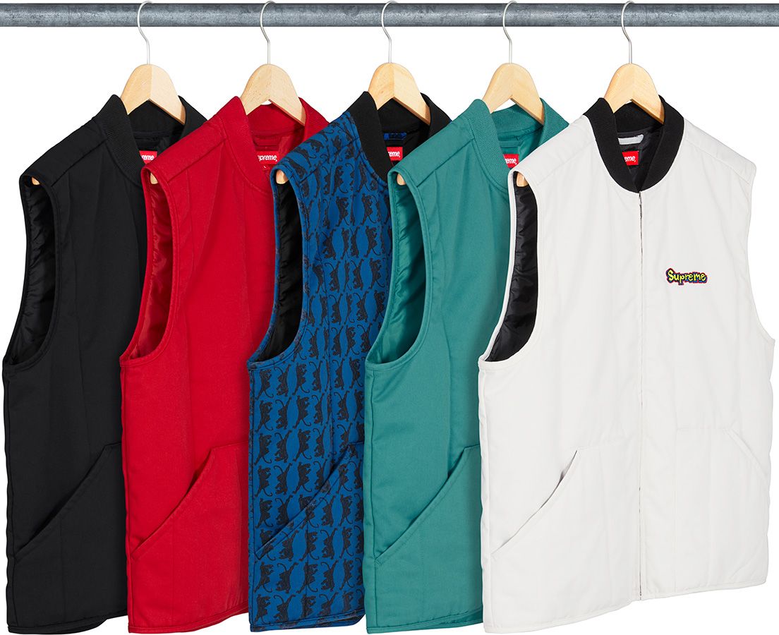 トップス supreme gonz vest Fall/Winter 2018 Preview – Supreme