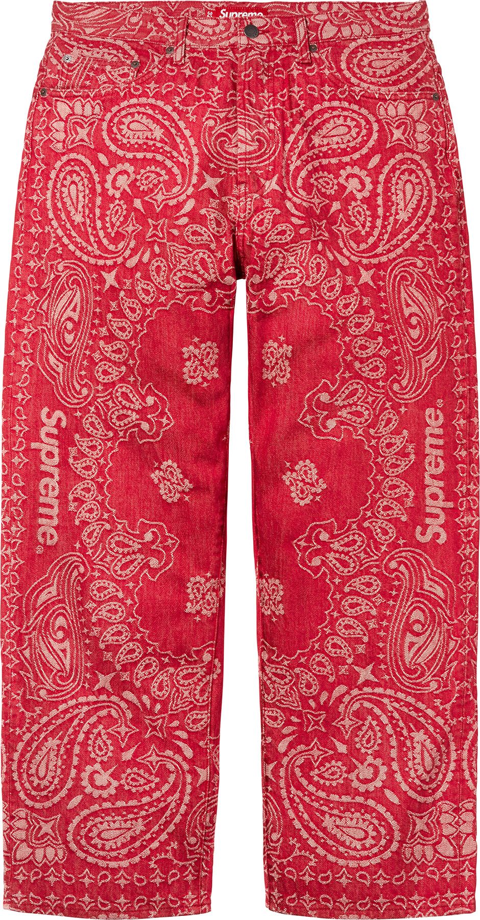 T*T様 Supreme Bandana Jacquard Baggy Jean Spring/Summer 2025 Preview – Supreme
