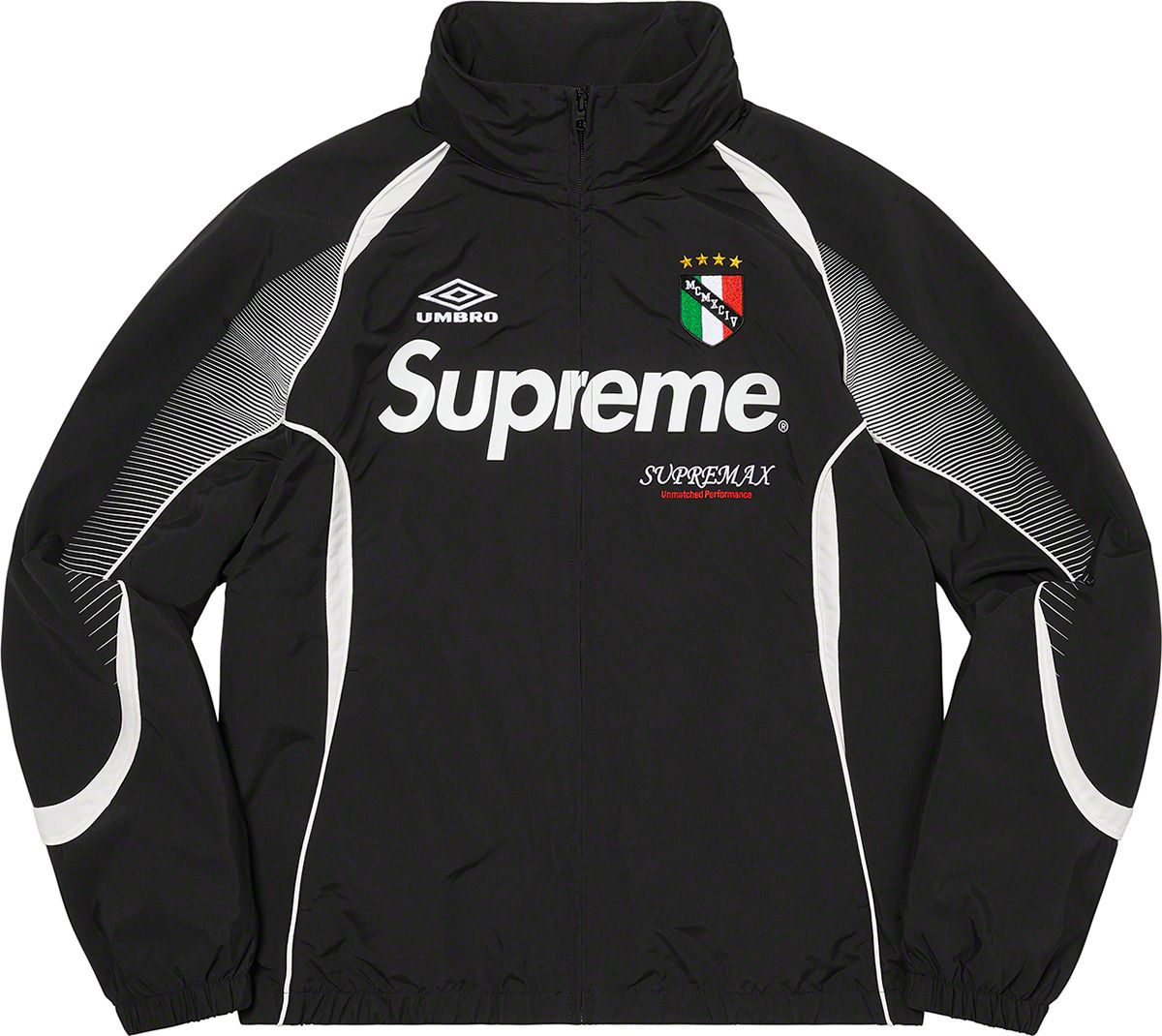 Supreme Umbro Snap Sleeve Jacket ブラック Supreme®/Umbro Snap Sleeve Jacket | Supreme 23ss