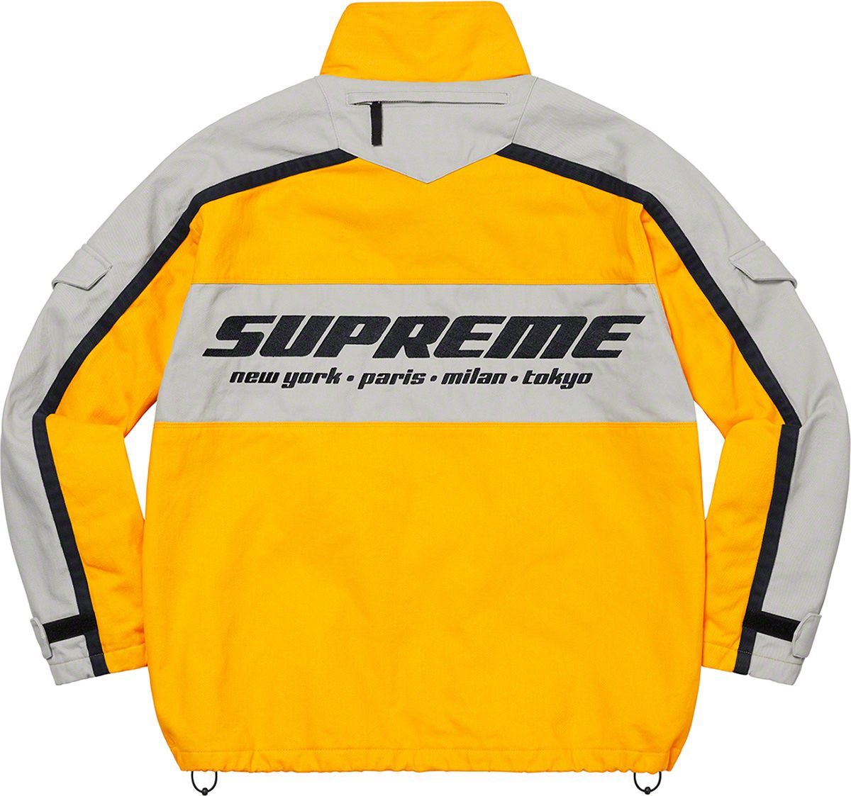 ジャケット・アウター supreme 22aw Brushed Twill Zip Jacket Supreme Brushed Twill Zip Jacket Black Men's - FW22 - US