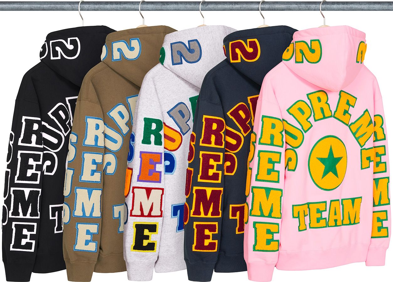 トップス Supreme Raised Hand Style Hoodie Supreme Raised Handstyle Hooded Sweatshirt (SS22) - $158