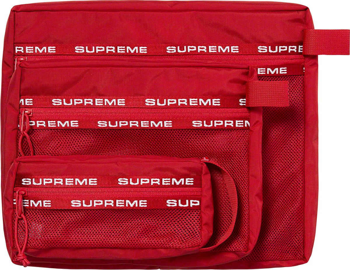 旅行かばん・小分けバッグ Supreme 2022 Organizer Pouch Set OLIVE Supreme Organizer Pouch Set (FW22) - $58