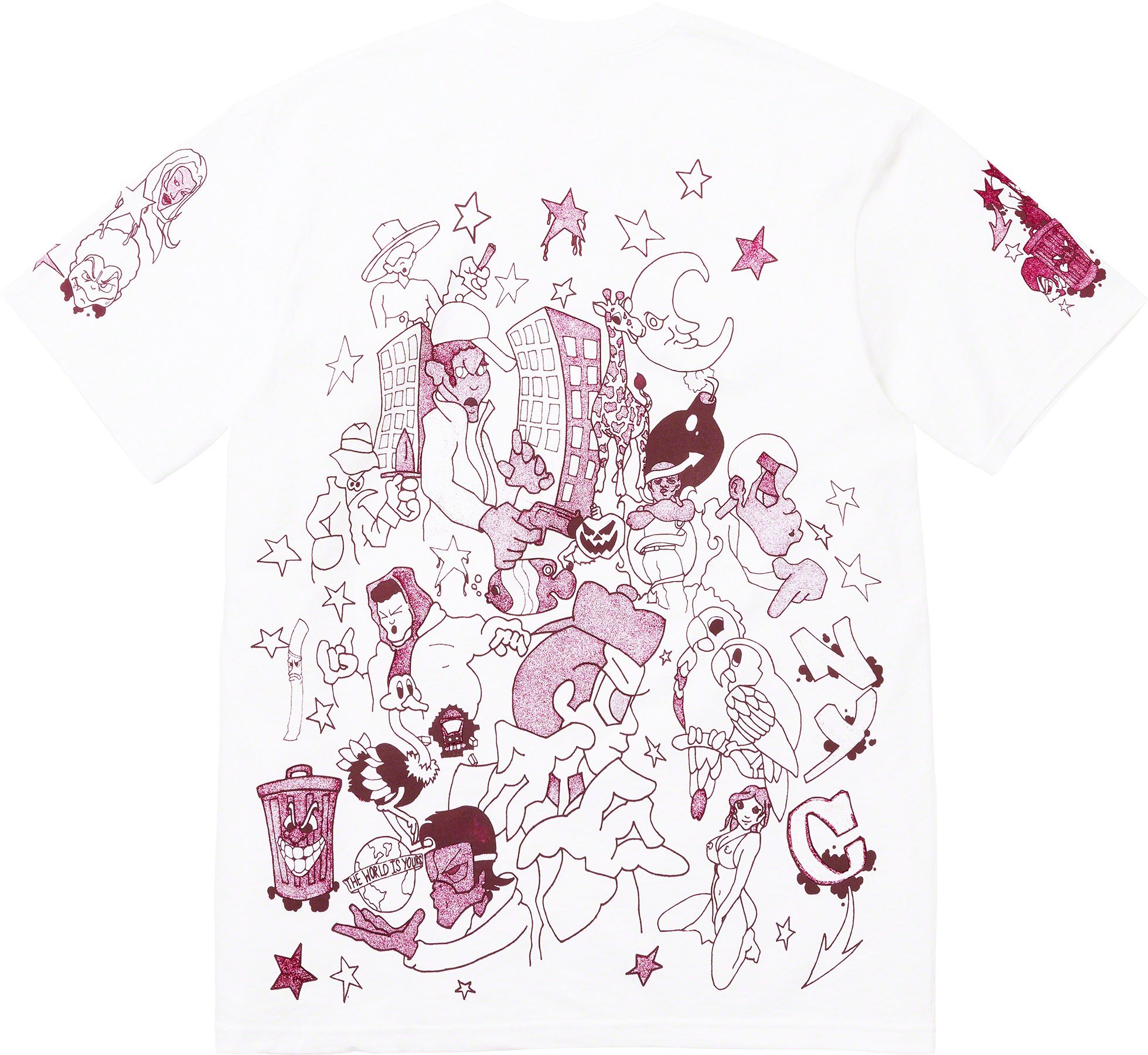 Supreme × Disney Skeleton Tee White XL Supreme - Skeleton Tee (White -Size L Only) — ReadySetDrip