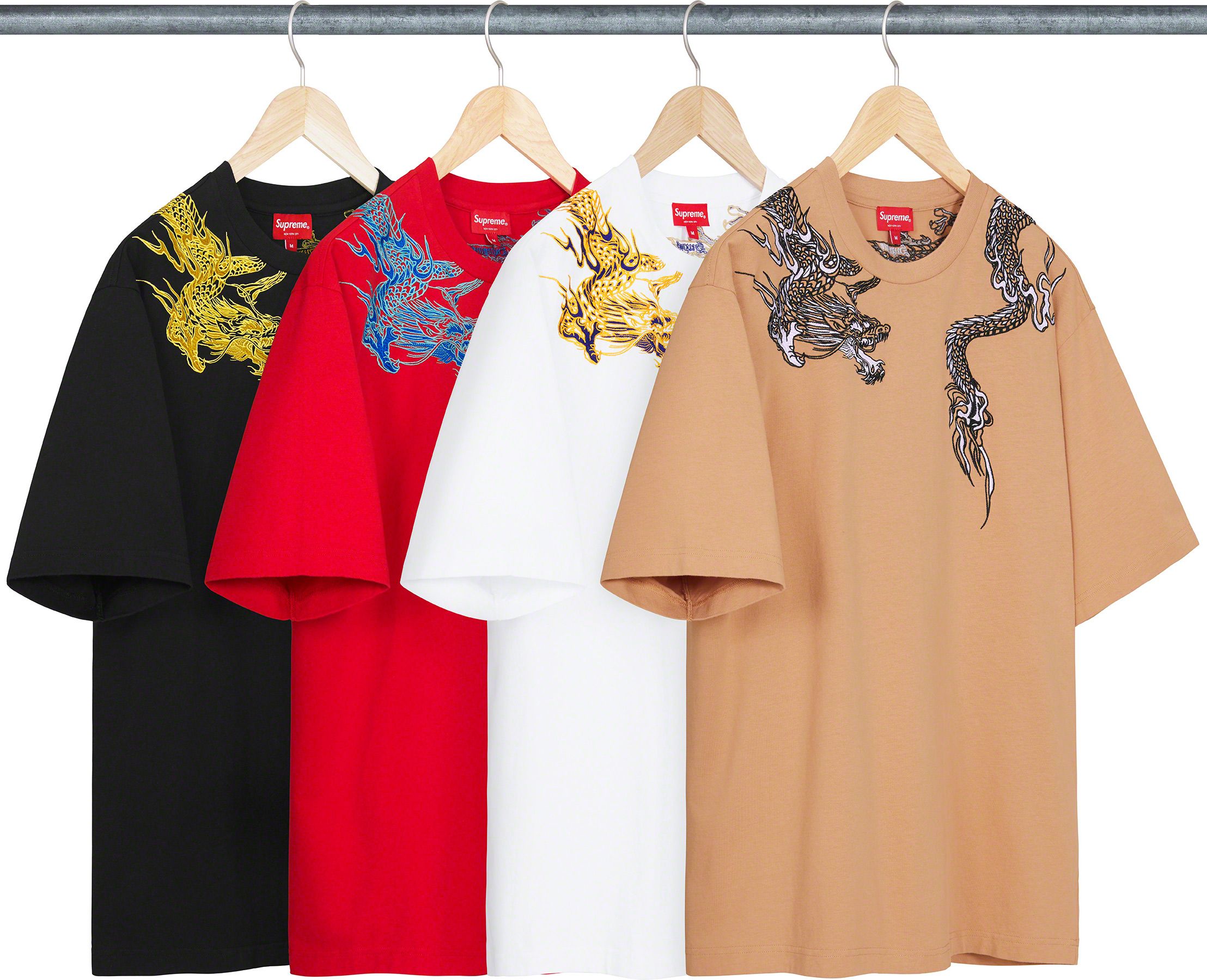 新品 Supreme Washed script S/S top 2023AW Supreme Washed Script S S Top (FW23) - $54