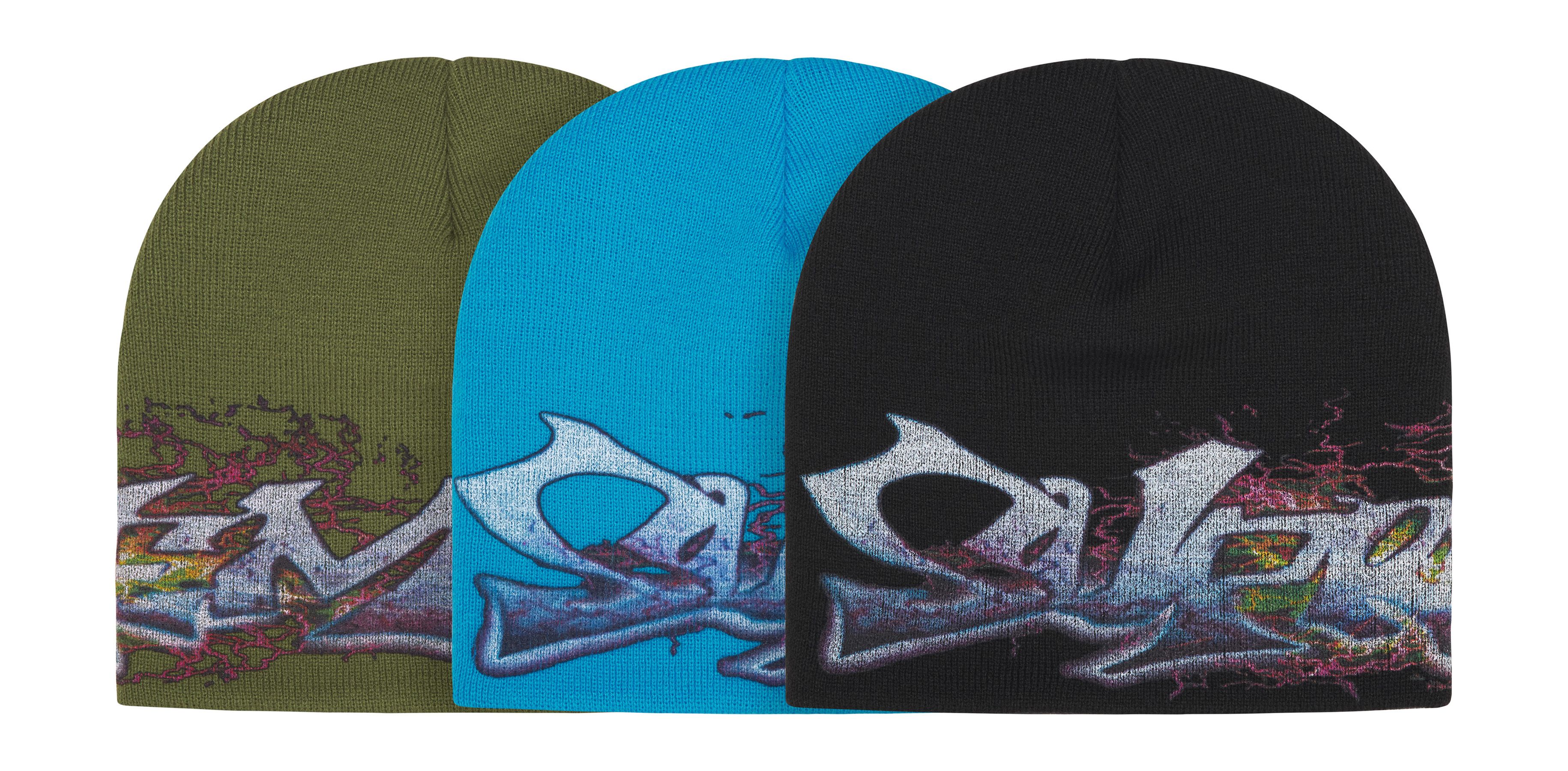 シュプリーム Supreme AOI Icons Beanie Supreme-AOI-Icons-Beanie-Black