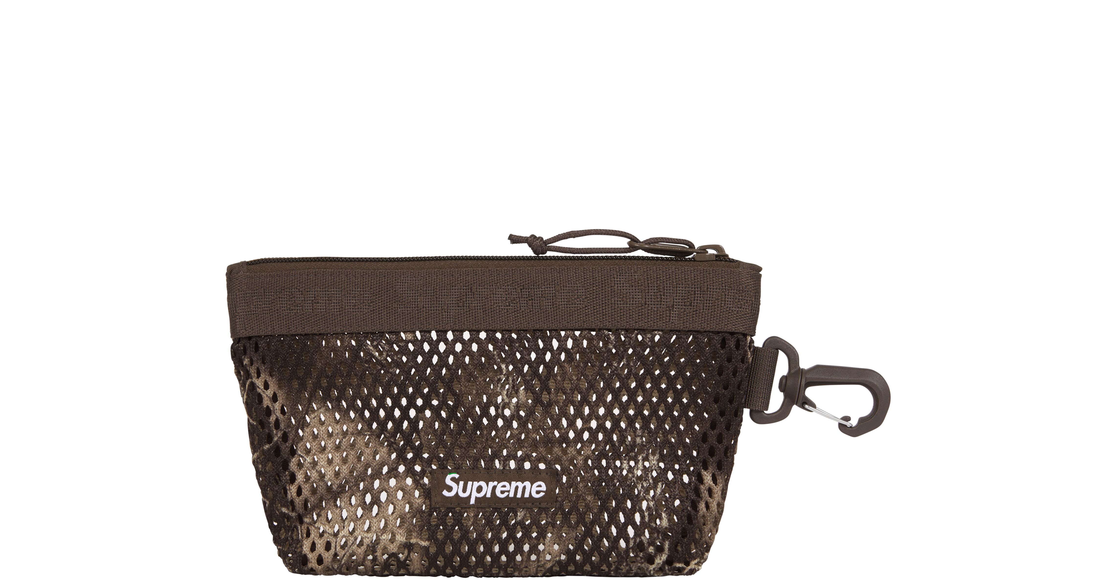 supreme mesh mini pouch 赤 supreme mesh mini pouch 赤 Supreme Mini Side Bag FW24 Red