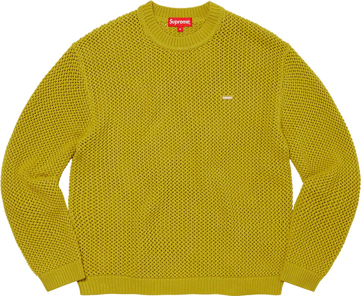 トップス 22SS Open Knit Small Box Sweater supreme Spring/Summer 2022 Preview – Supreme