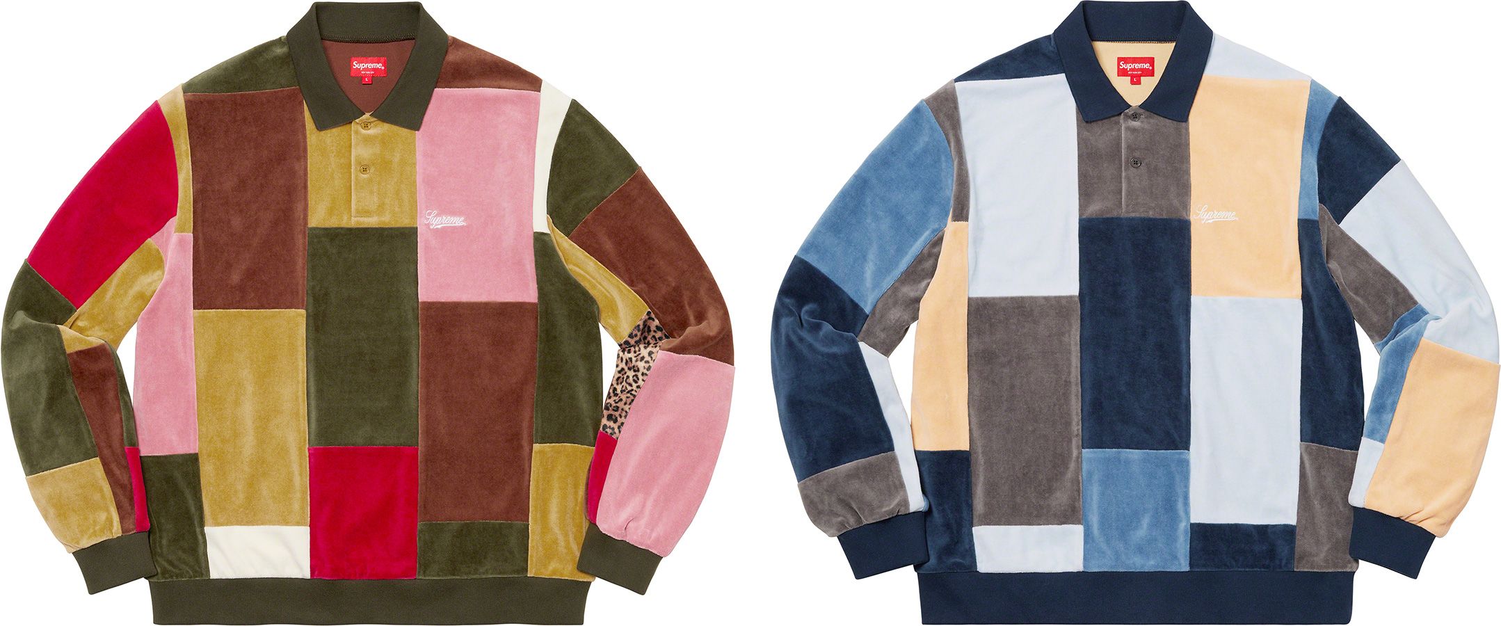 ノリSupreme Patchwork Velour Jacket Patchwork Velour Track Jacket - Shop - Supreme