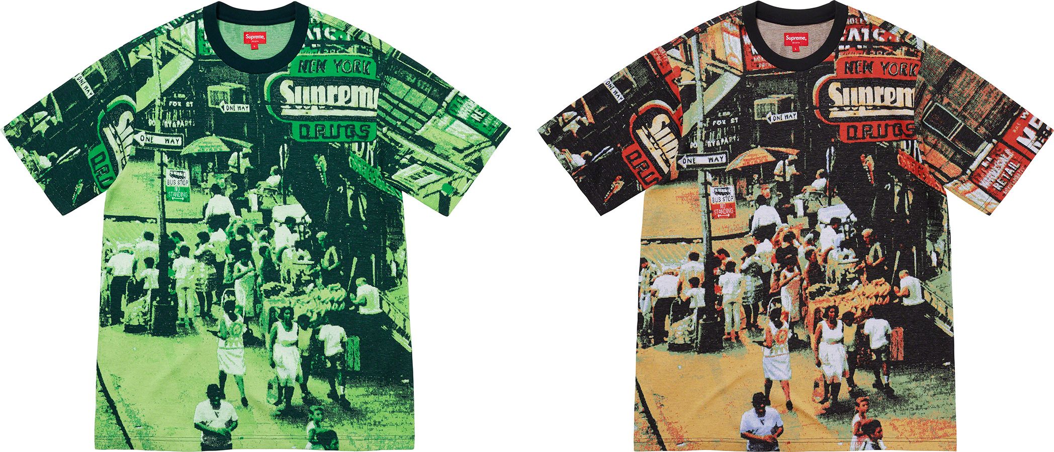 トップス supreme Street Scene Jacquard S/S Top Supreme Street Scene Jacquard S S Top (FW20) - $98