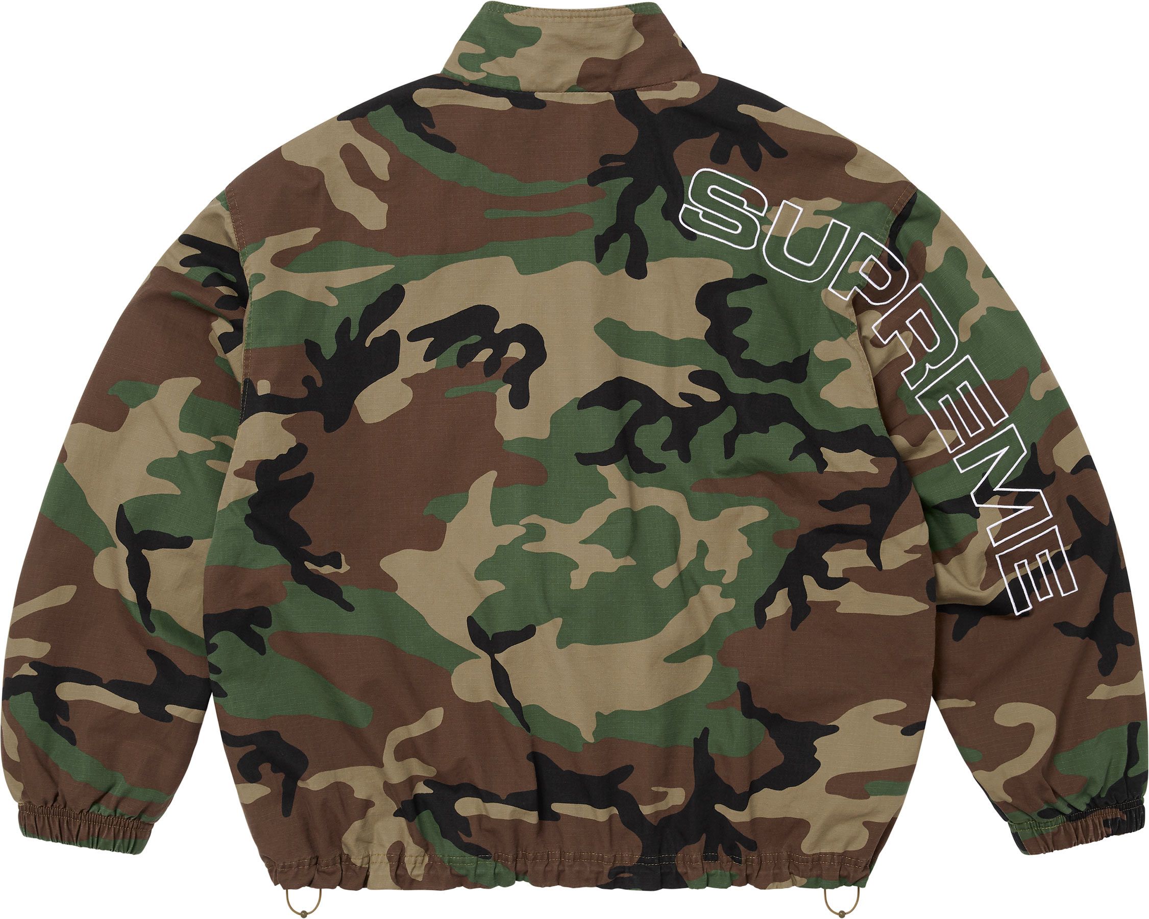 ジャケット・アウター Spellout Embroidered Track Jacket M Supreme Spellout Embroidered Track Jacket (FW23) - $168