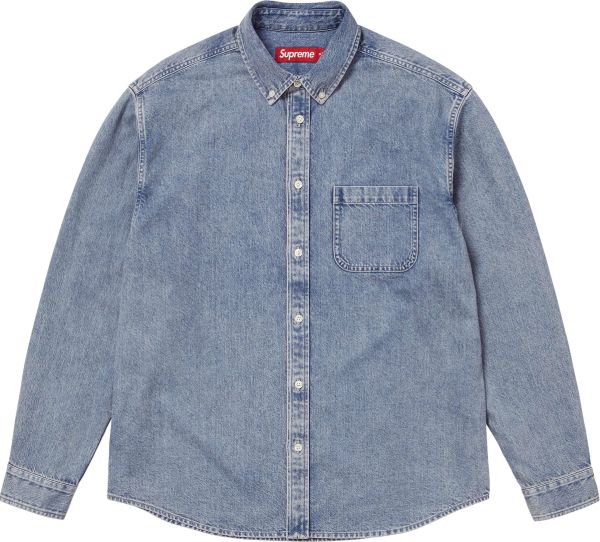 Appliqué Denim Shirt