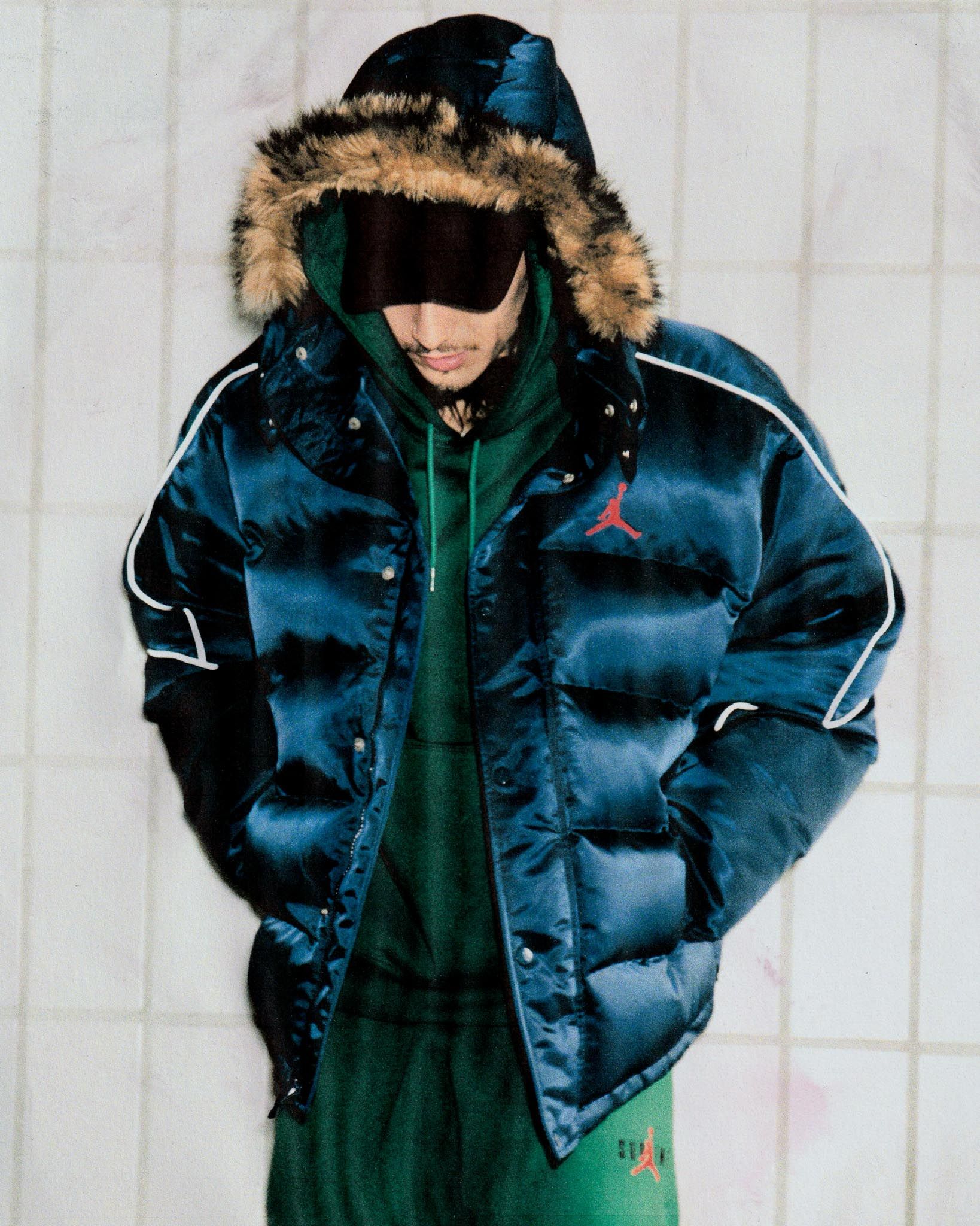 supreme jordan puffer jacket kohjiya着用 kohjiya】 @kohjiya 【jacket】 Supreme&Jordan Puffer Jacket
