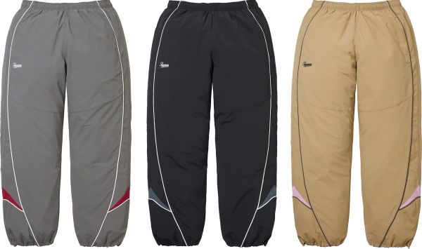 Contrast Piping Track Pant