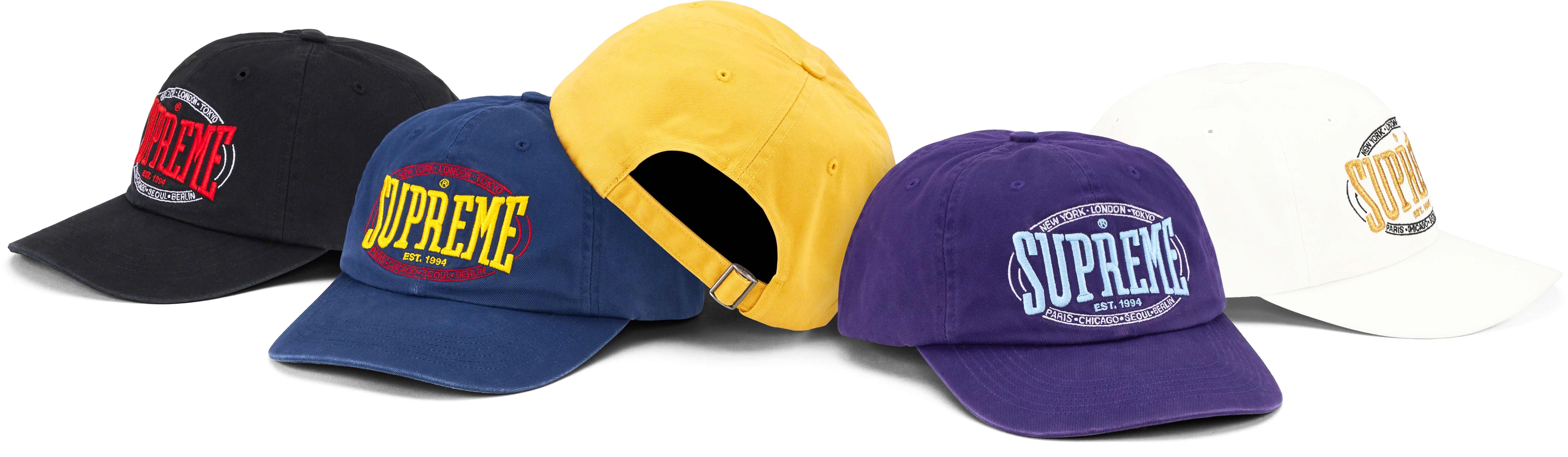 SUPREME シュプリーム 23AW Washed Flannel CAP Supreme Washed Flannel 6-Panel (FW23) - $58