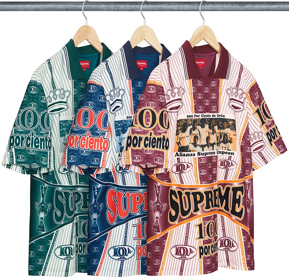 ウェア supreme Por Ciento Soccer Jersey Fall/Winter 2022 Preview – Supreme