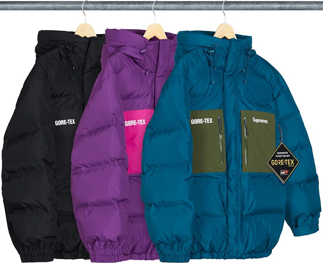 ジャケット・アウター Supreme GORE-TEX Contrast Stitch Anorak Fall/Winter 2019 Preview – Supreme