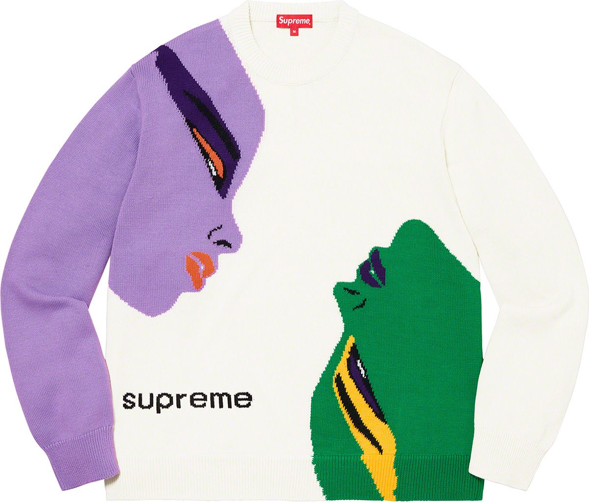 シュプリーム フェイス セーター 2021年秋冬モデル Lサイズ Fall/Winter 2021 Preview – Supreme
