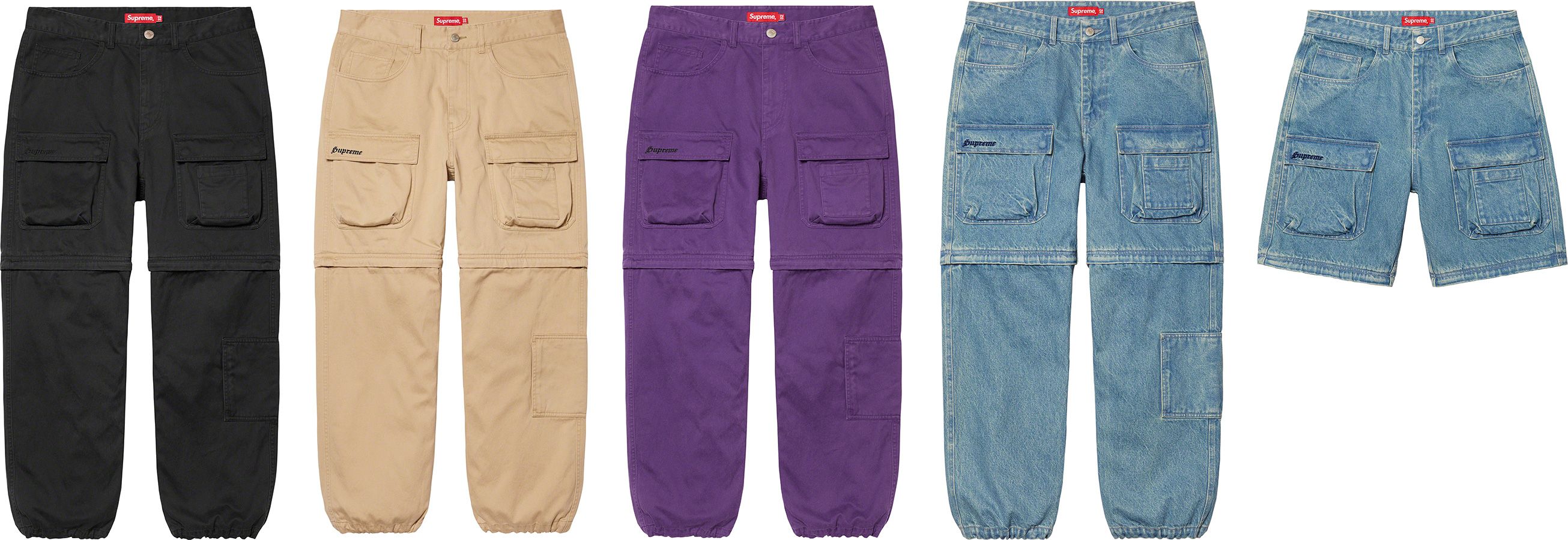 supreme 21AW Zip-Off Utility Pant L デニム Fall/Winter 2021 Preview – Supreme