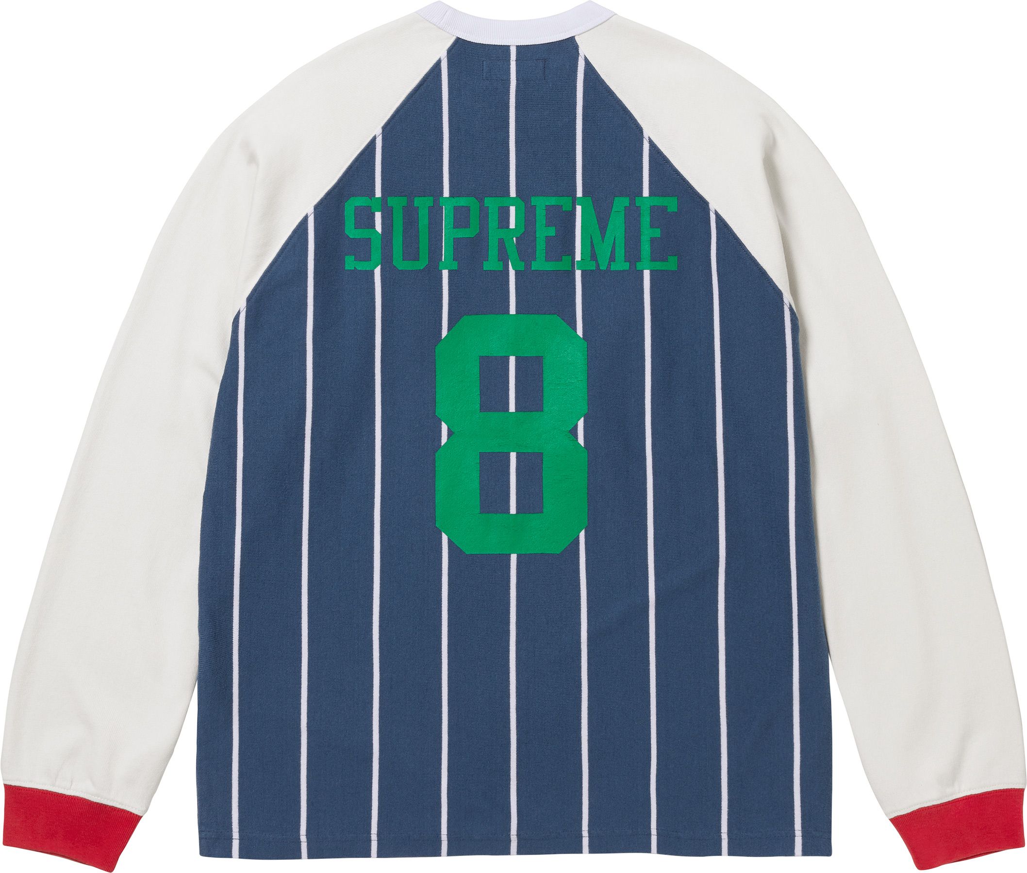 トップス SUPREME StripeVelourRaglan Fall/Winter 2024 Preview – Supreme