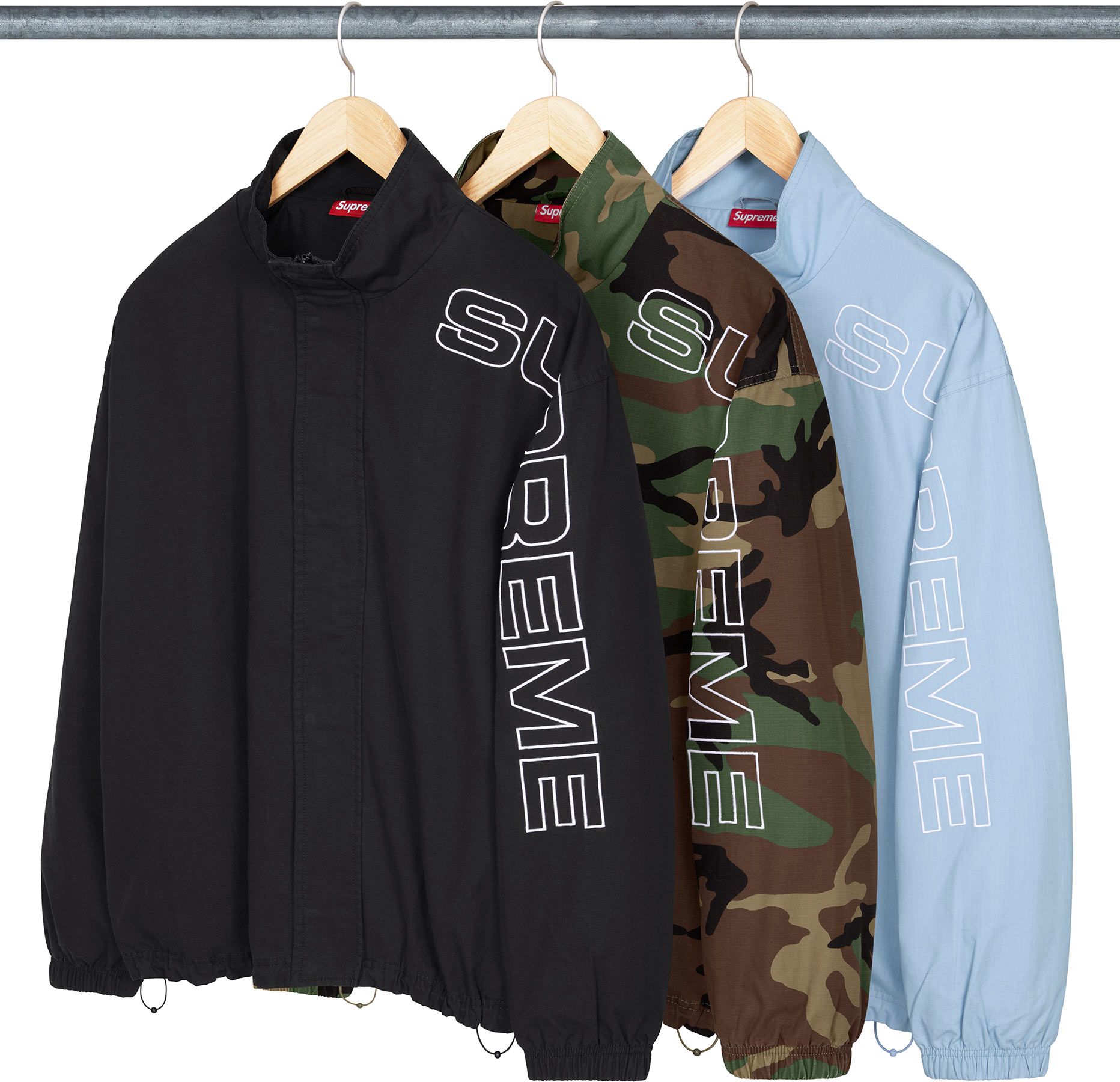 SUPREME 未使用　Spellout Embroidered Jacket Fall/Winter 2024 Preview – Supreme