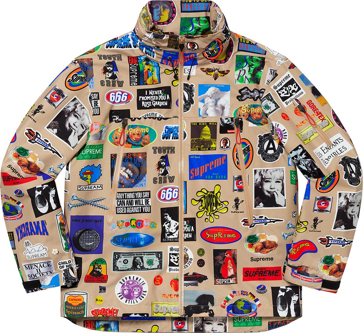 Supreme GORE-TEX ステッカージャケット Supreme GORE-TEX Stickers Shell Jacket (SS21) - $398