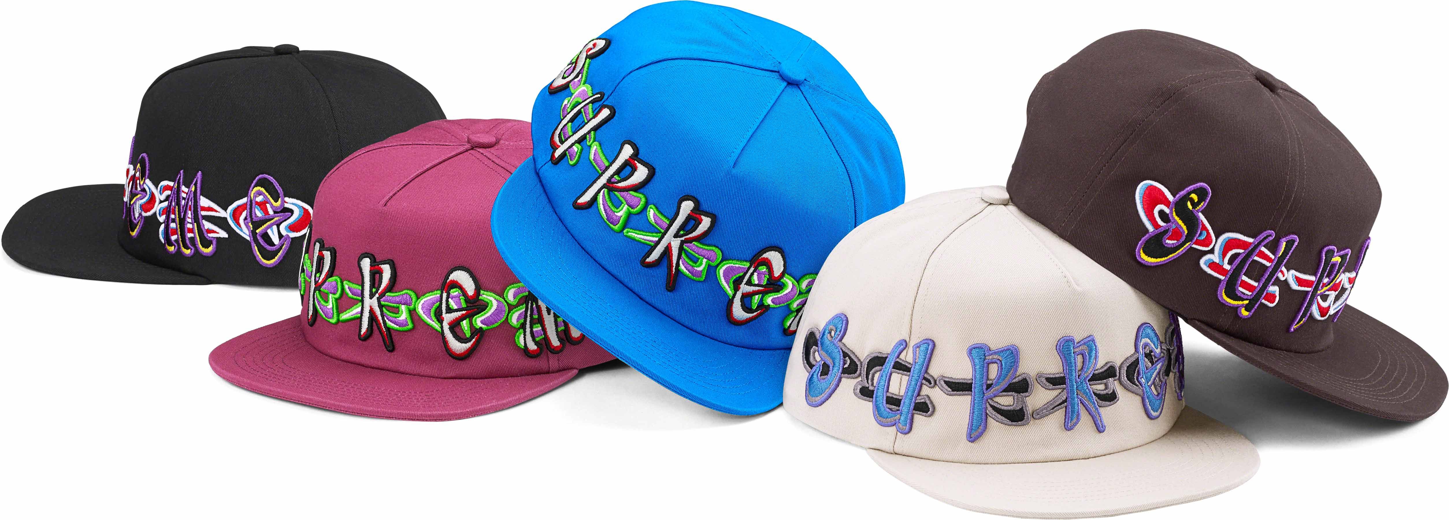 帽子 Supreme Enamel Logo 6-Panel cap Supreme Enamel Logo 6-Panel (FW23) - $54