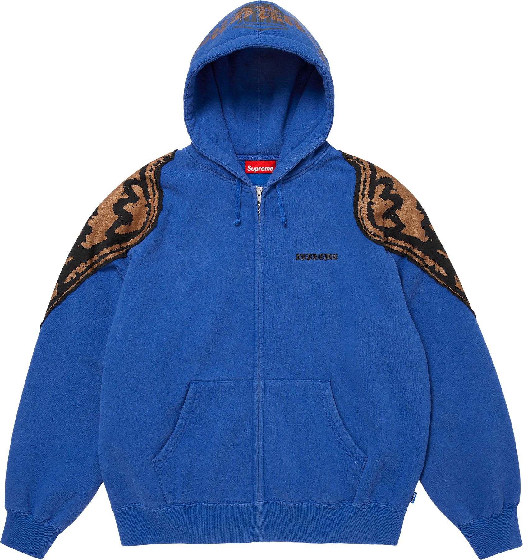 トップス Supreme SS25 Big Logo Zip Up Hoodie Supreme Big Logo Zip Up Hooded Sweatshirt (SS25) - $168