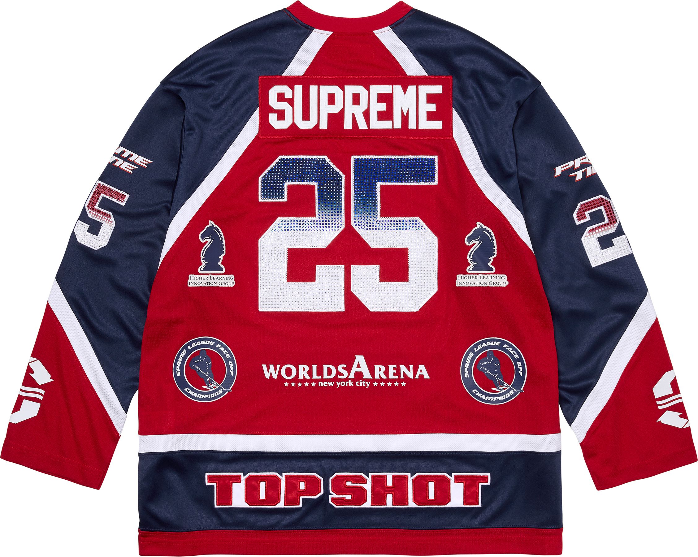 Supreme シュプリーム Crossover Hockey Jersey Supreme Crossover Hockey Jersey Black Men's - FW19 - US