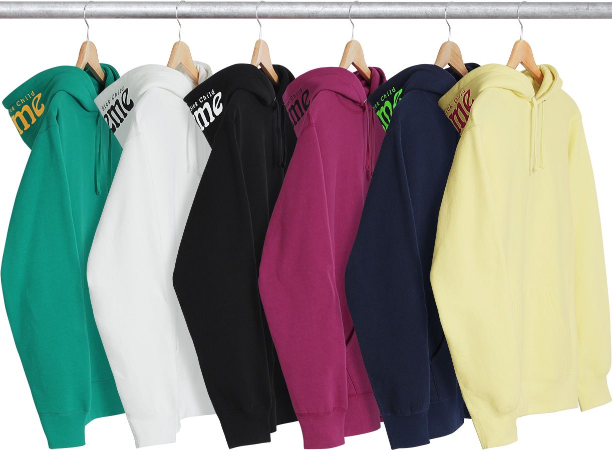 Supreme - Sick Mother Hooded Sweatshirt 黒L シュプリーム - シック マザー フーデッド スウェットシャツ