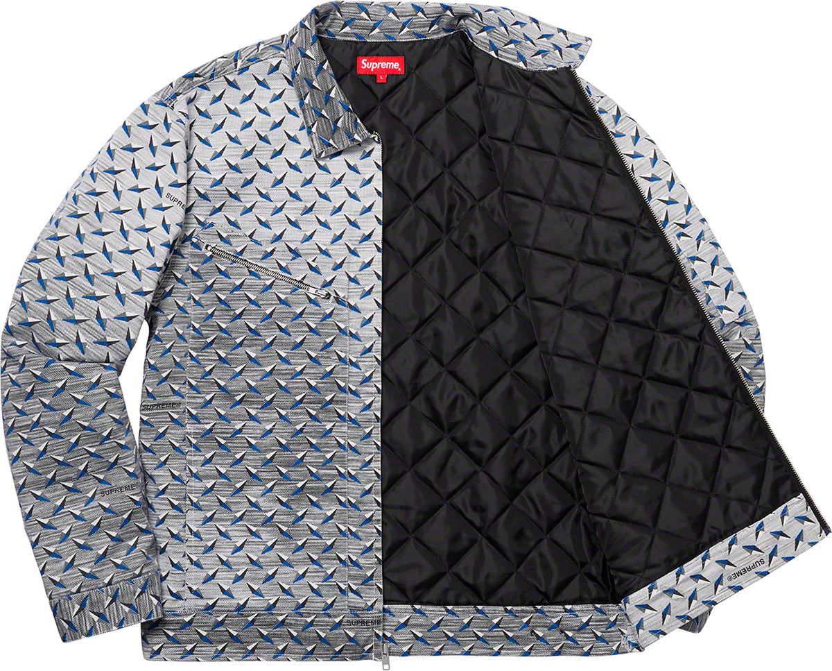 美品シュプリーム2012SS SUPREME QUILTED WORK Supreme Quilted Work Jacket (FW14)