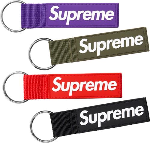 supreme Webbing Keychain Supreme Bottle Opener Webbing Keychain