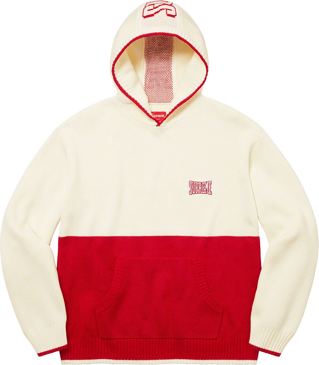 トップス supreme 21FW 2-Tone Hooded Sweater Fall/Winter 2021 Preview – Supreme