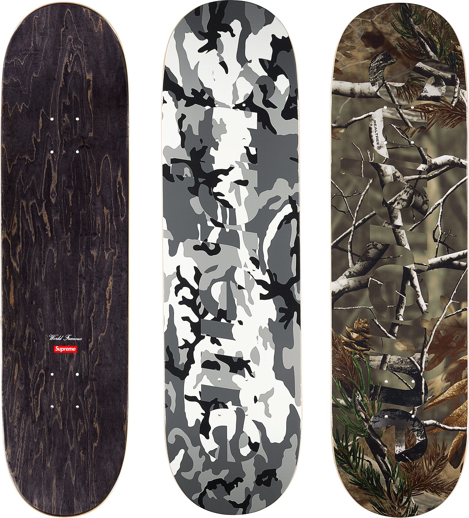 新品 Supreme デッキ Camo Logo Skateboard 8.38 SUPREME CAMO LOGO SKATEBOARD DECK WOODLAND CAMO FW20 GREEN