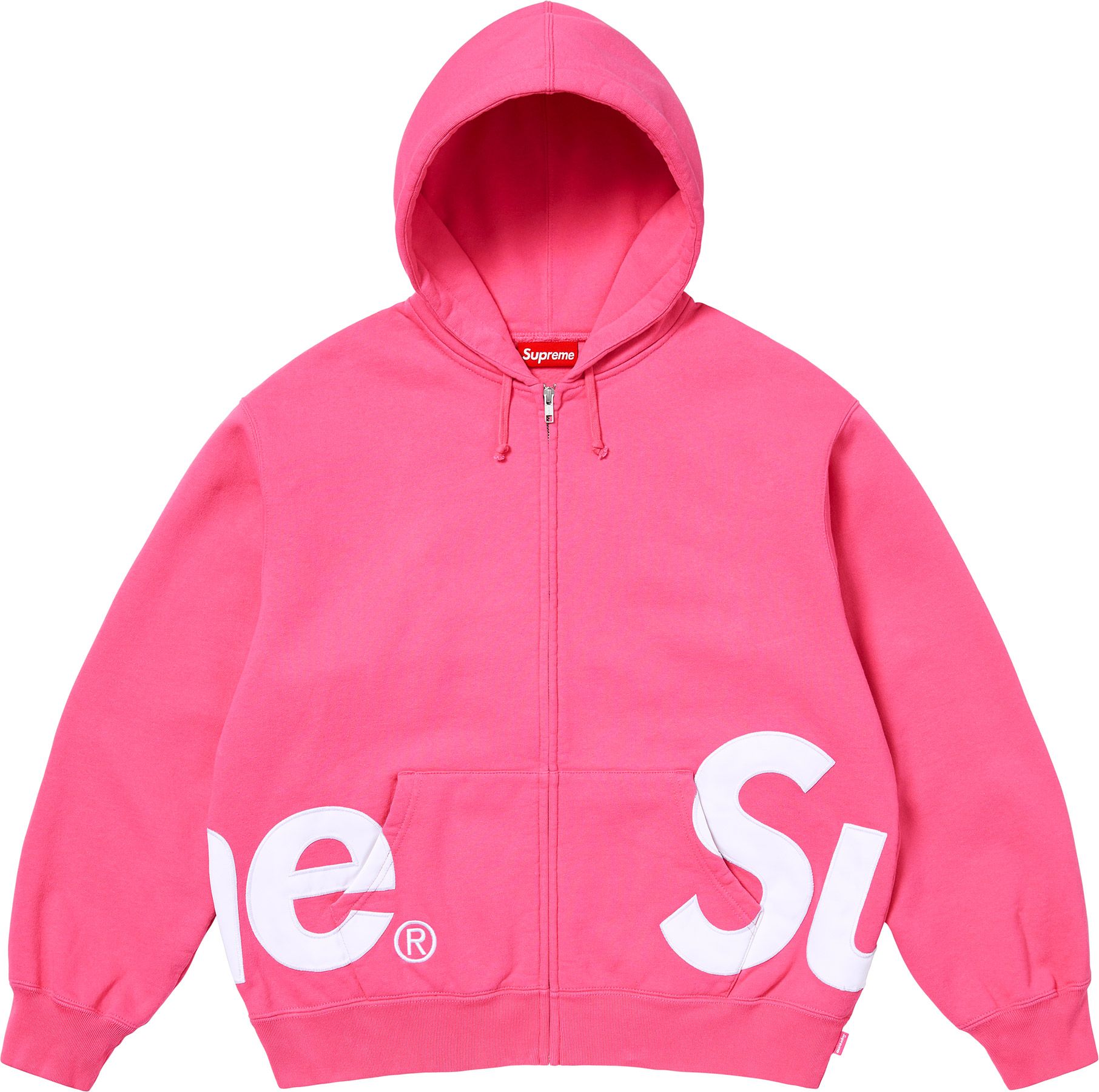 トップス Big Logo Zip Up Hooded Sweatshirt Supreme Big Logo Zip Up Hooded Sweatshirt 5colors SS25 | eBay