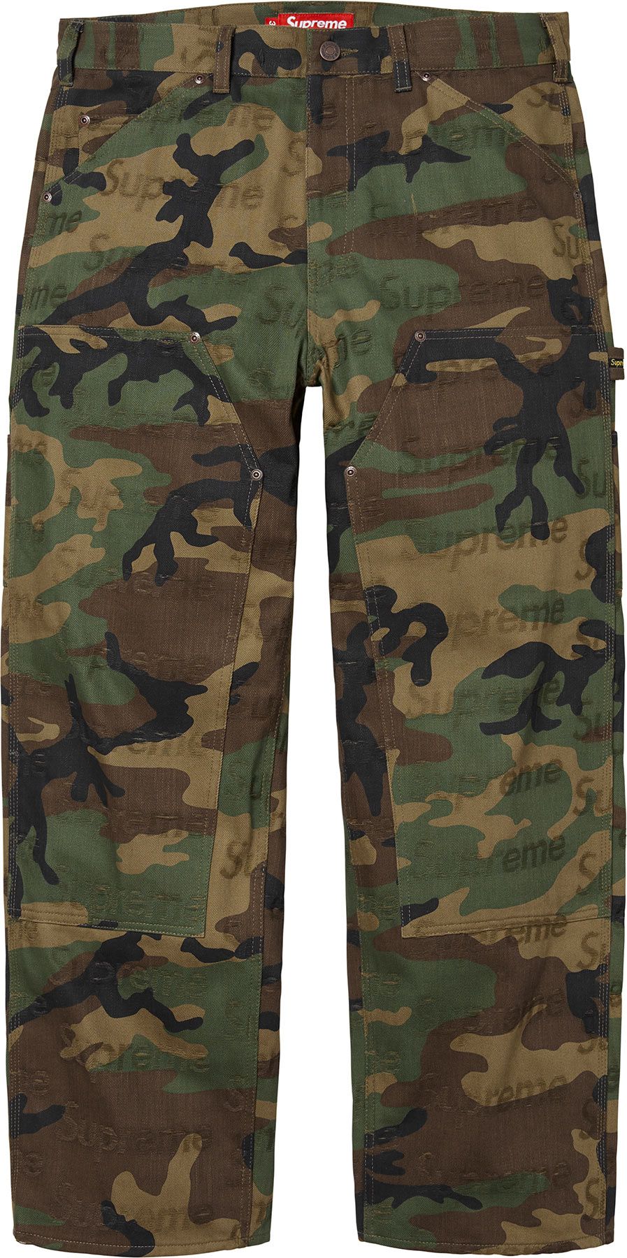パンツ Supreme Camo Double Knee Painter Pants30 Supreme Moleskin Double Knee Painter Pant (FW23) Camo Men's