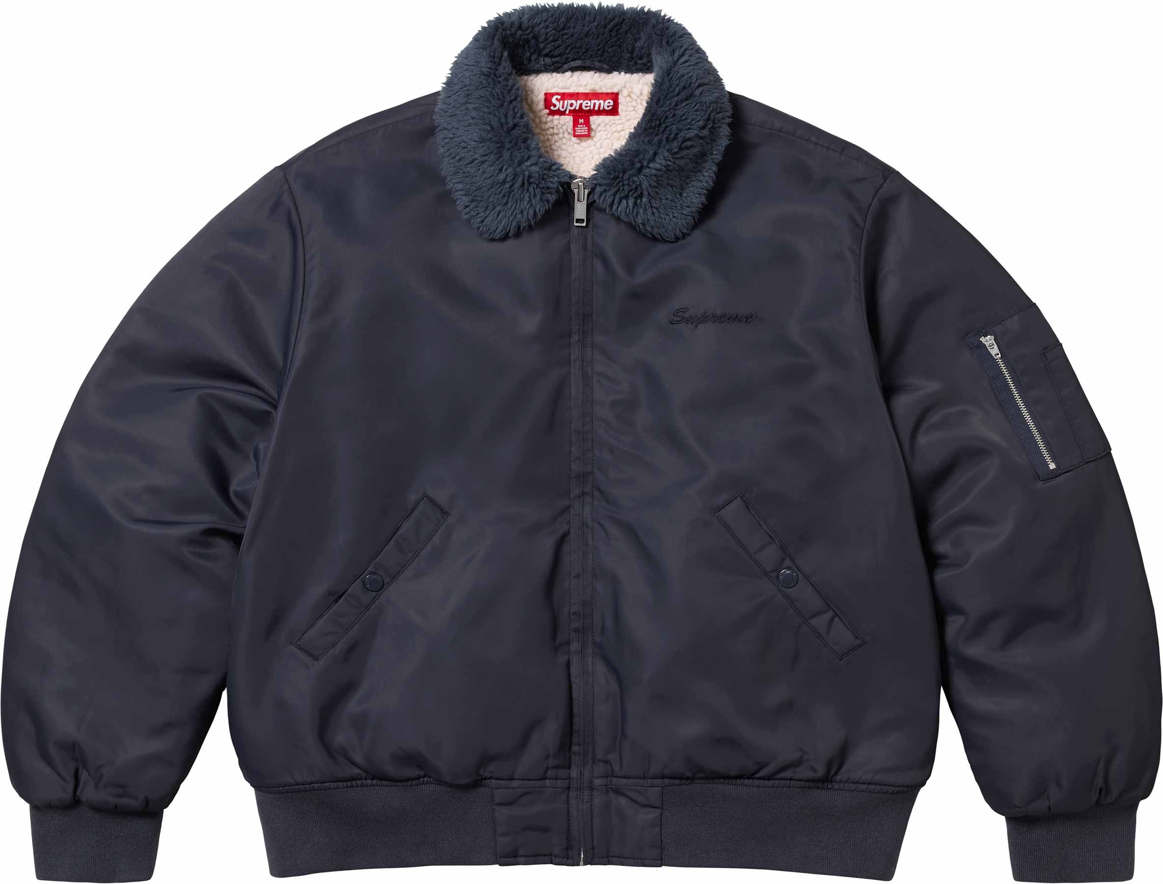 supreme AOI Nylon Bomber Jacket Mサイズ Supreme AOI Nylon Bomber Jacket | Black | FARFETCH