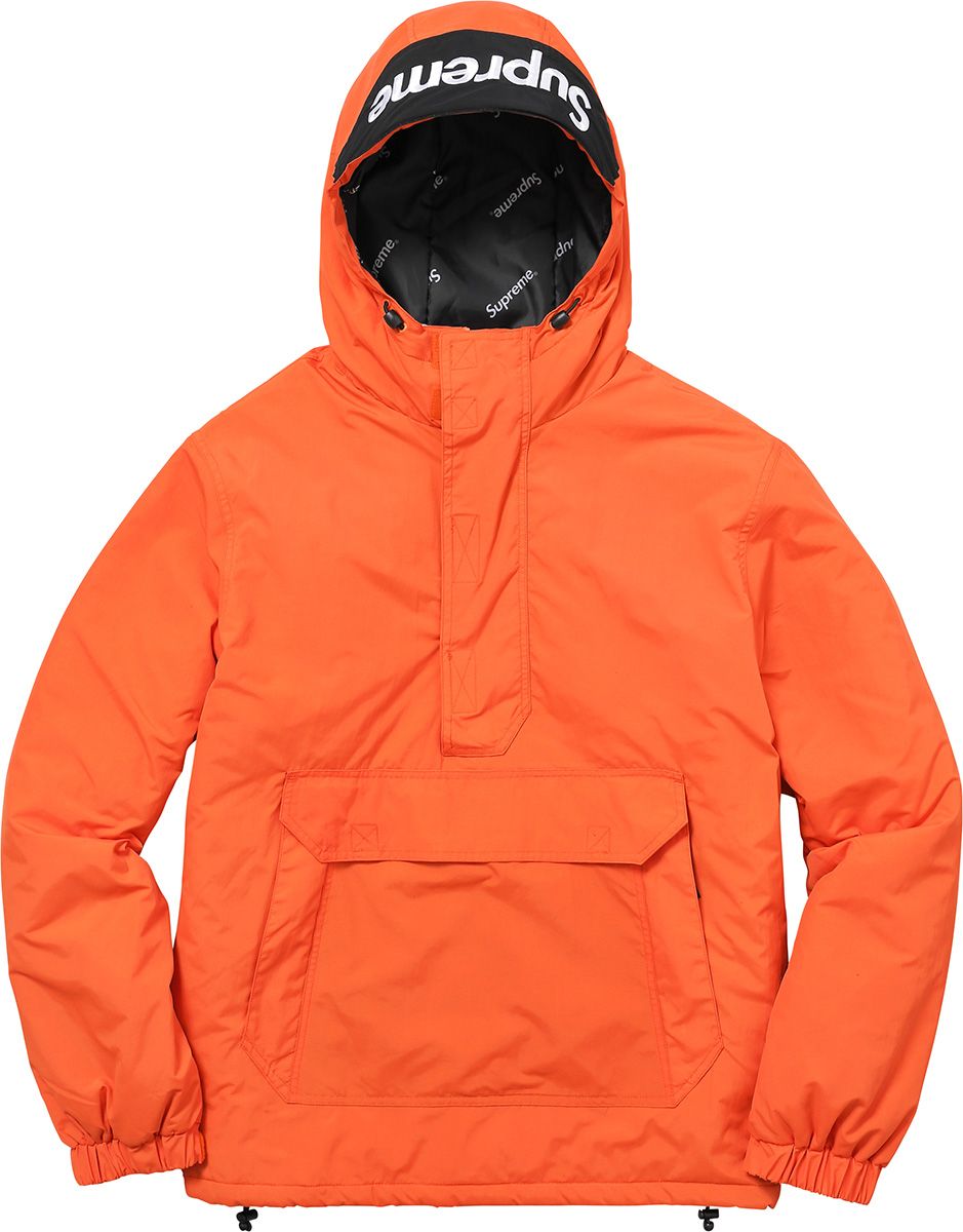 ジャケット・アウター supreme Hooded Logo Half Zip Pullover Fall/Winter 2017 Preview – Supreme