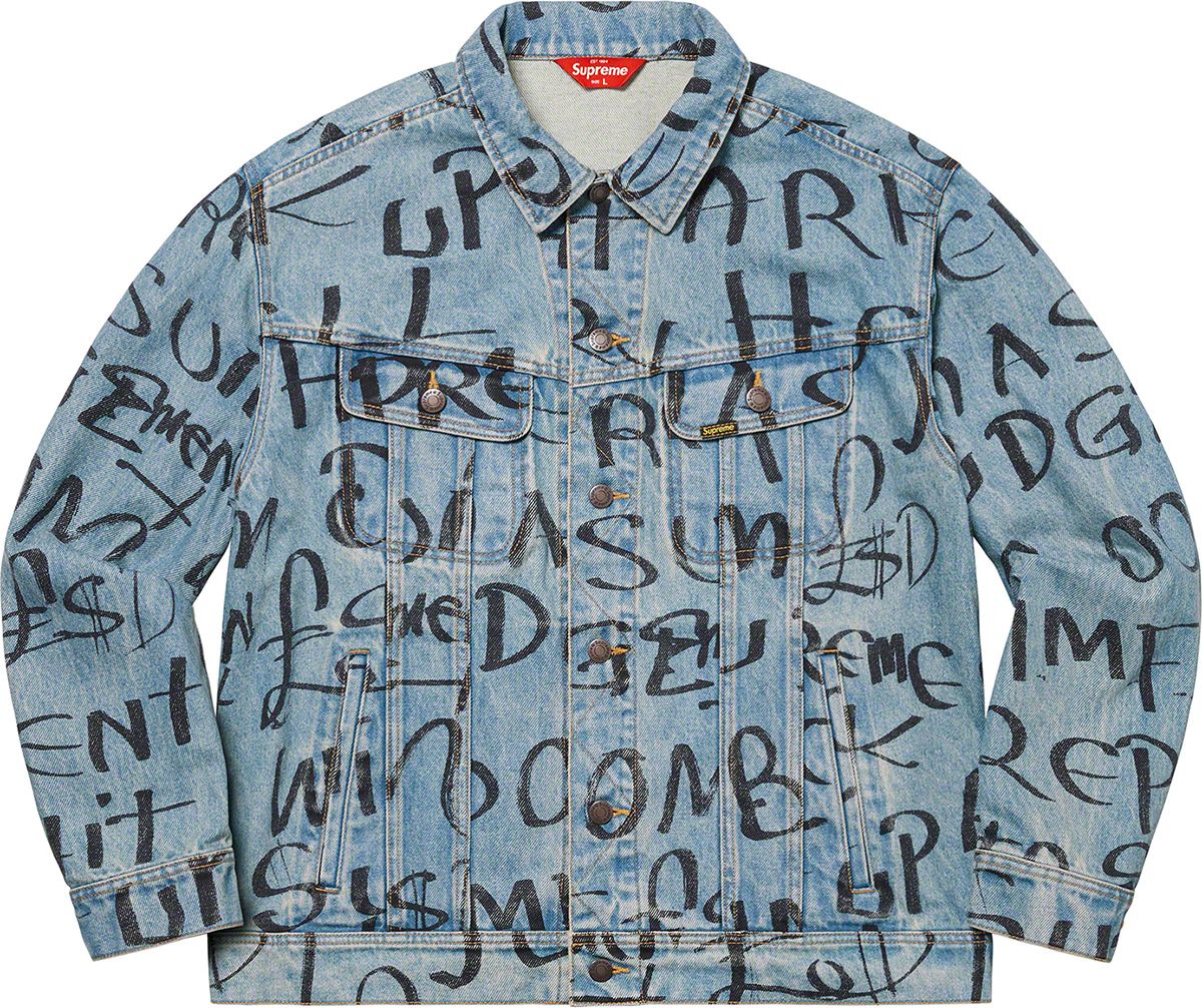 Supreme Black ArkデニムTruckerジャケットBlue Supreme シュプリーム 20AW Black Ark Denim Trucker Jacket