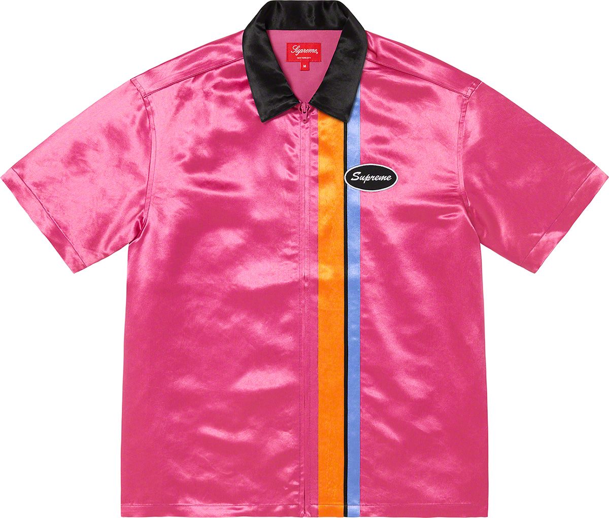 XL Supreme Lil Kim S/S Shirt レーヨンシャツ 半袖 SUPREME 22SS lil Kim S/S Rayon shirt short sleeve blue New