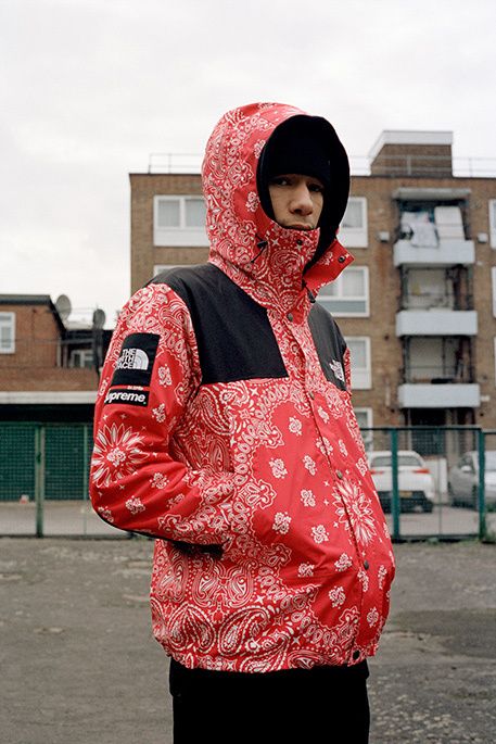 貴重 Supreme THE NORTH FACE BANDANA JKT 赤 Supreme/The North Face® – Gallery – Supreme